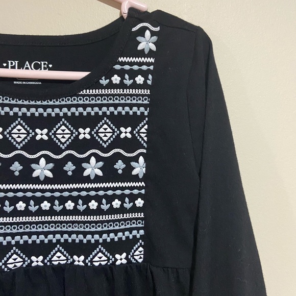 The Children’s Place Girls Size Small Black Dress - Picture 2 of 3